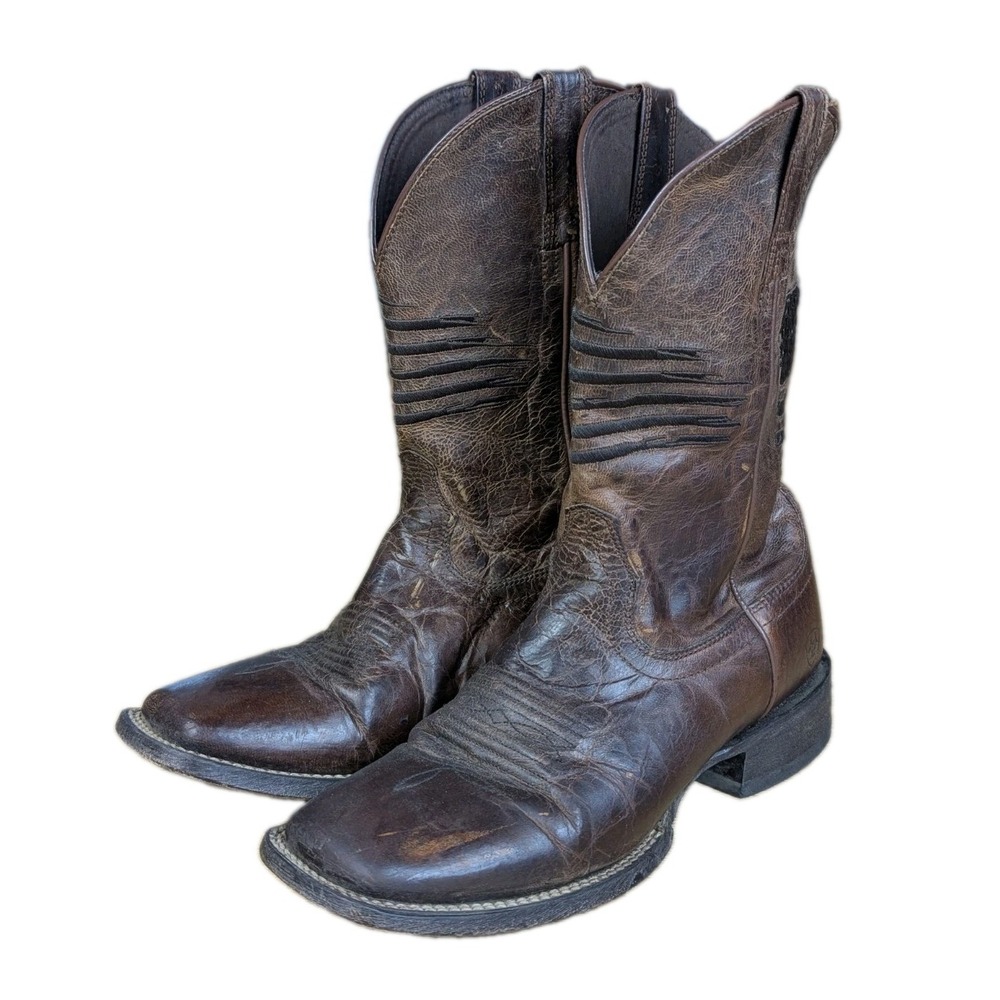 ARIAT CIRCUIT PATRIOT 10029699 WESTERN COWBOY BOOTS MEN'S 7.5EE